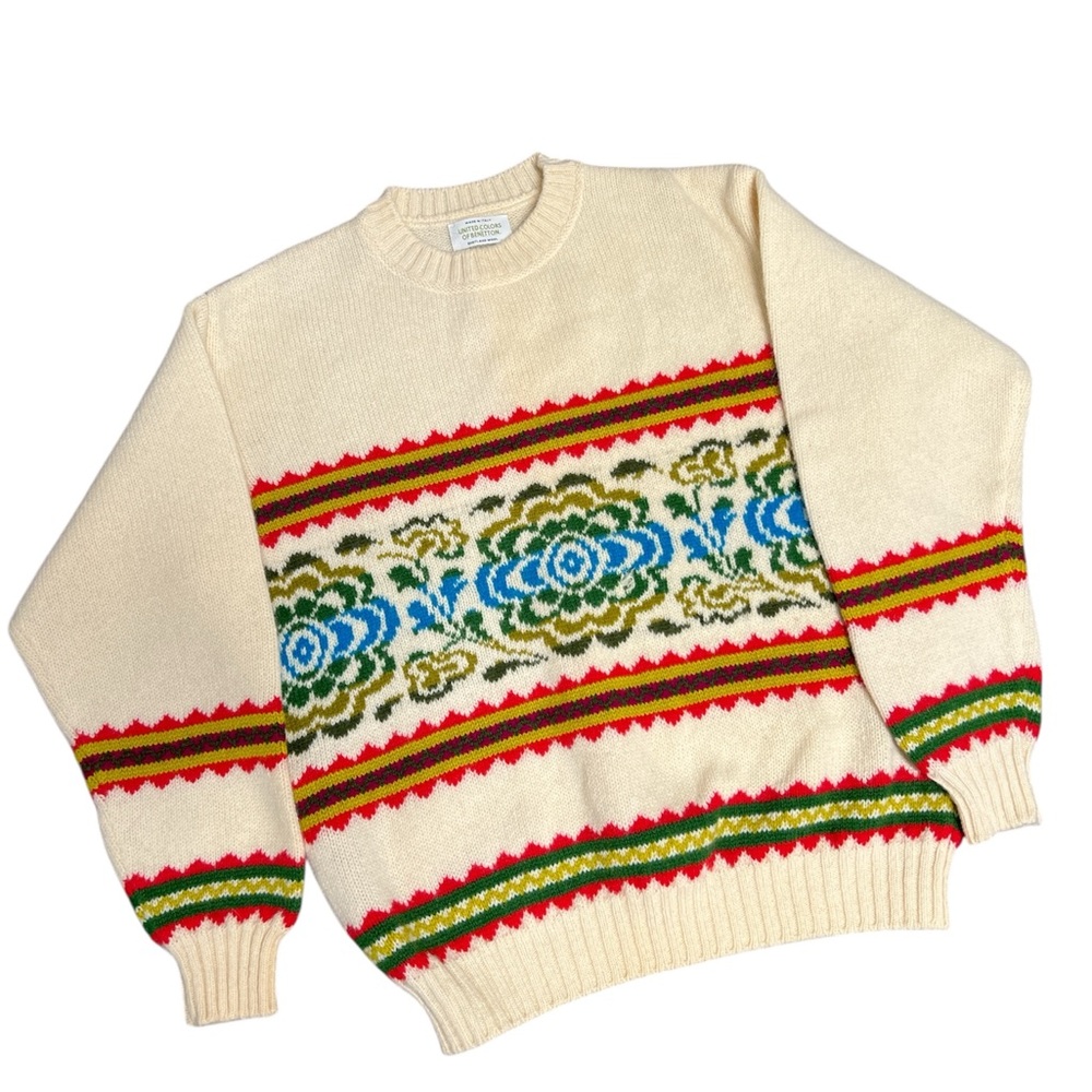 United Colors of Benetton Shetland Wool Sweater